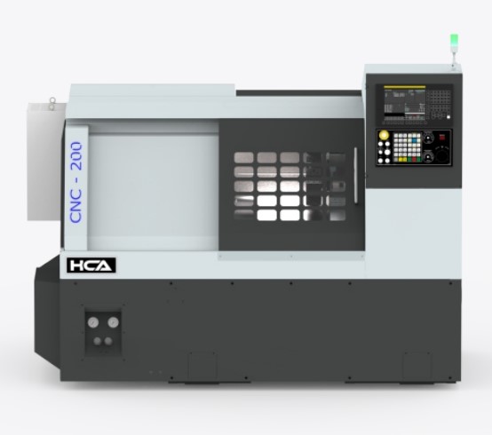 FERONYX Series CNC20-35 B Precision CNC Turning Machine with A2-6 Spindle Nose, 200 mm Chuck Size, Roller Guideways and 4000 RPM Spindle Performance
